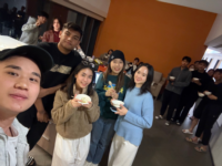 Students from diverse backgrounds joined in celebrating the Lantern Festival.